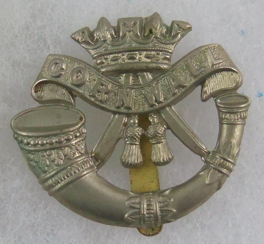 Pre-1914 Duke of Cornwall Light Infantry Regiment Cap Badge