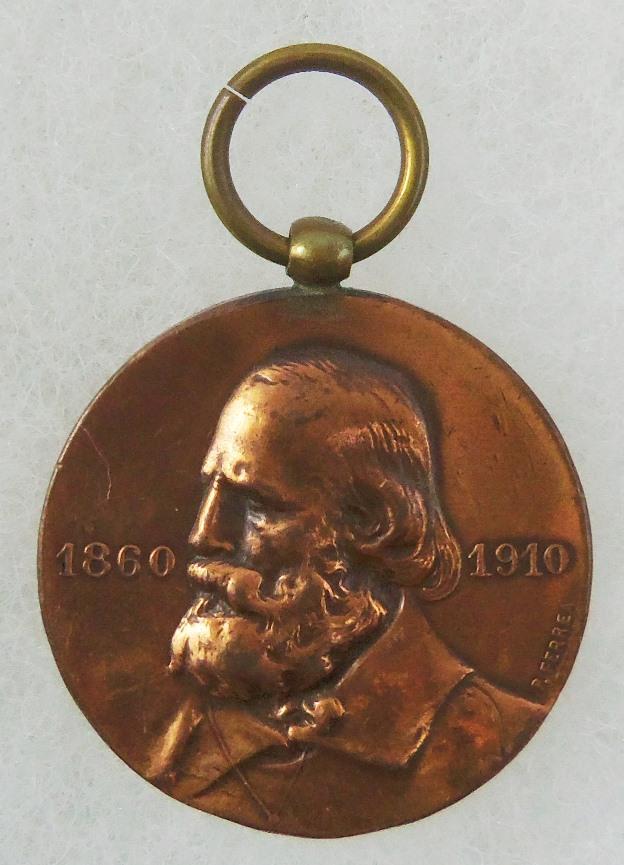 Pre-WW1 Italian Labor School 1860-1910 Medal Pendant