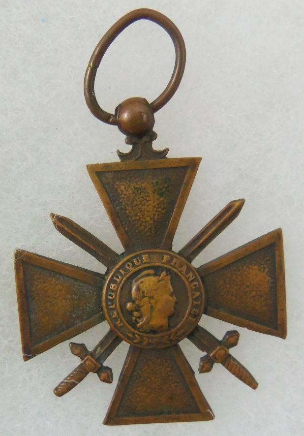 WW1 France War Cross 1914-1918