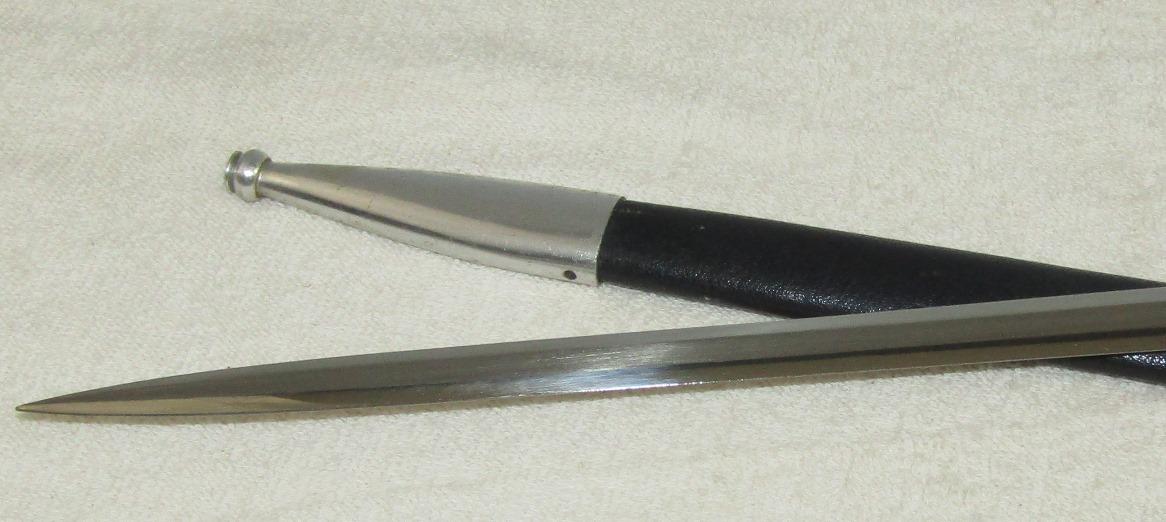 Later Type Aluminum Fittings Luftwaffe Officer's Sword By Weyersberg-Very Nice Example!