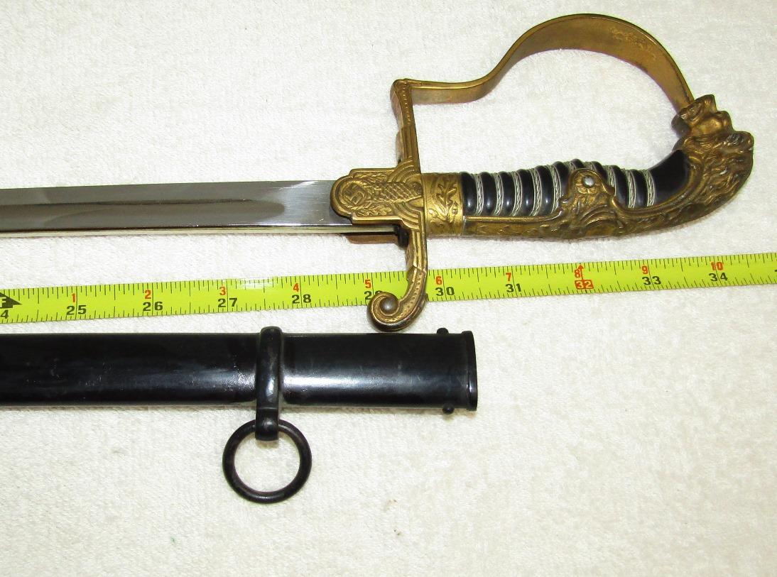 Scarce German Officer's Field Marshall Series Sword By Eickhorn-"BLUCHER"