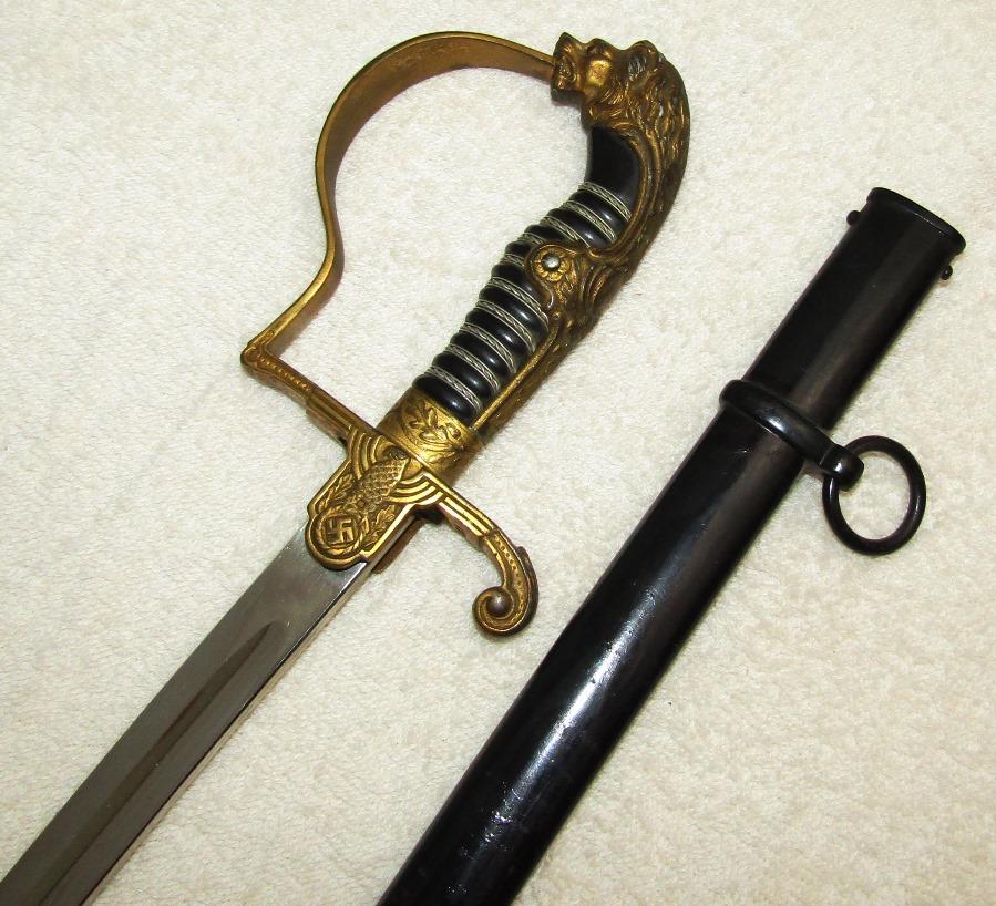 Scarce German Officer's Field Marshall Series Sword By Eickhorn-"BLUCHER"