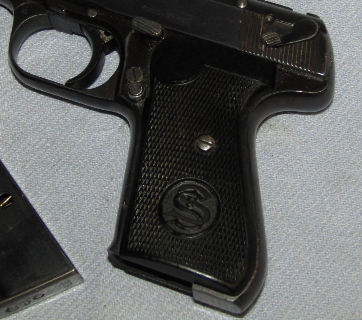 Wehrmacht Issue Model 38H Sauer & Sohn Pistol-Late War Variant W/Holster