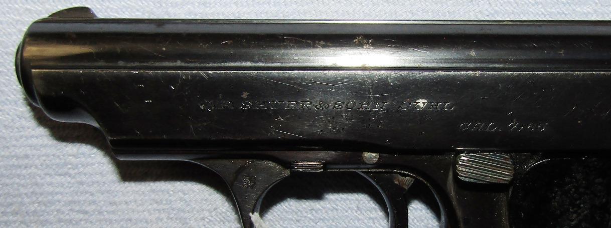 Wehrmacht Issue Model 38H Sauer & Sohn Pistol-Late War Variant W/Holster