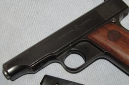 Ca. 1920's Ortgies 7.65 Cal. Semi-Automatic  Pistol-Same Type Used By John Dillinger!