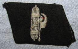 SS Foreign Volunteer Collar Tab For Enlisted- Worn By Italian Volunteers-From Vet Estate