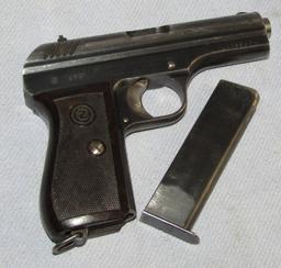 Early WW2 CZ 24 9mm Pistol With Clip-Pre Czech Annex