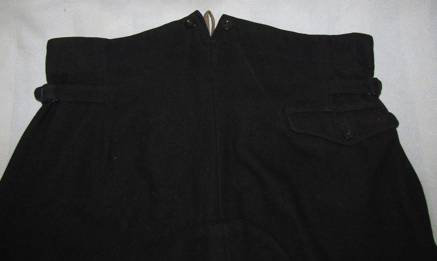 WW2 German Fire Police Tunic/Breeches For Rank Of Meister