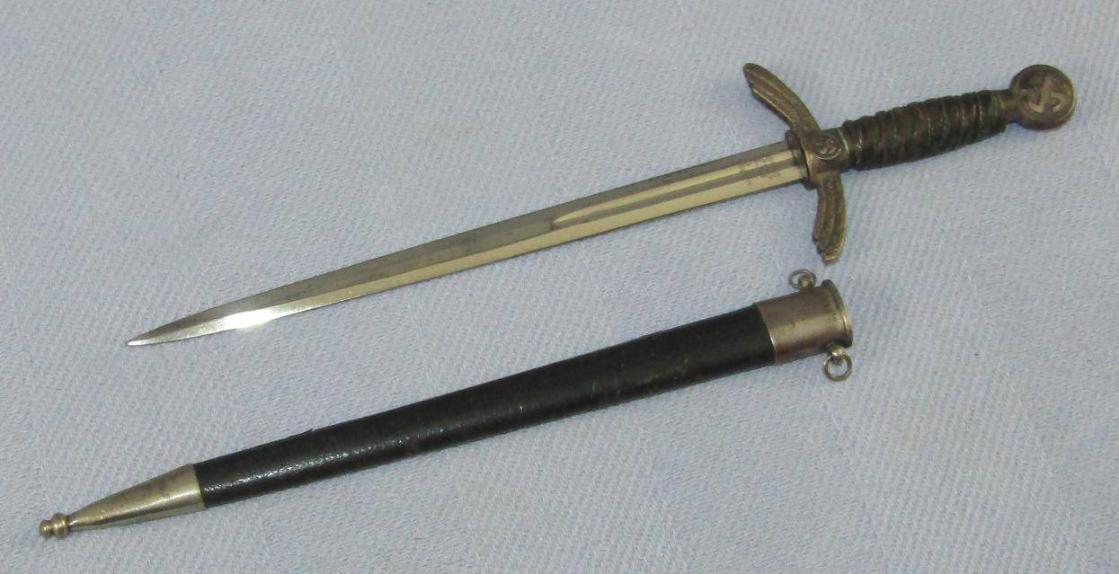 Extremely Rare Miniature Luftwaffe Officer's Sword By ALCOSO