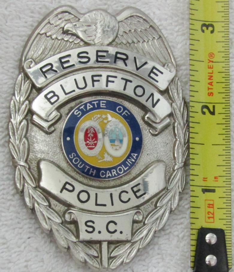 Ca. 1950-60's "BLUFFTON, S.C. RESERVE POLICE" Badge
