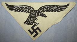 WW2 Luftwaffe  Bevo Embroidered Sports Shirt Insignia