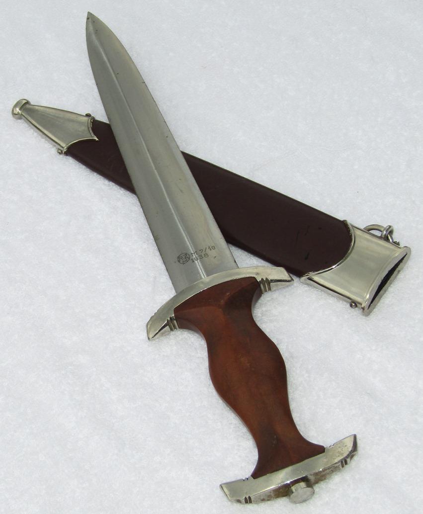 SA Dagger With Scabbard-RZM M7/19 1938 (Ed Wusthof) Maker Marked