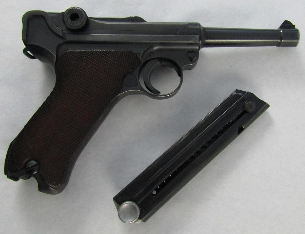 Rare Navy Issue Mauser S/42 Luger-1938 Dated-Numbers Match-Navy Stamped N2610 On Spine