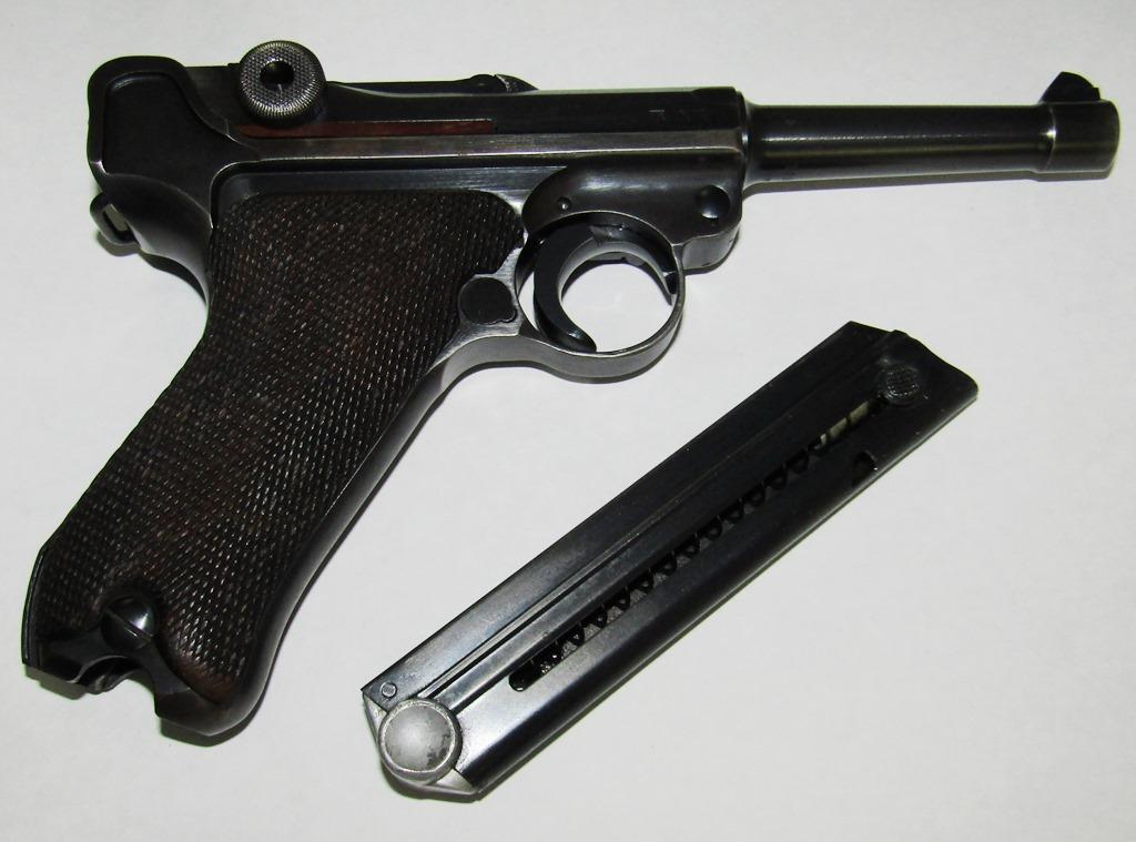 Mauser Code "42" 1940 Dated Luger 9mm Pistol-Correct Military Proofs-Stick Eagles-E/655