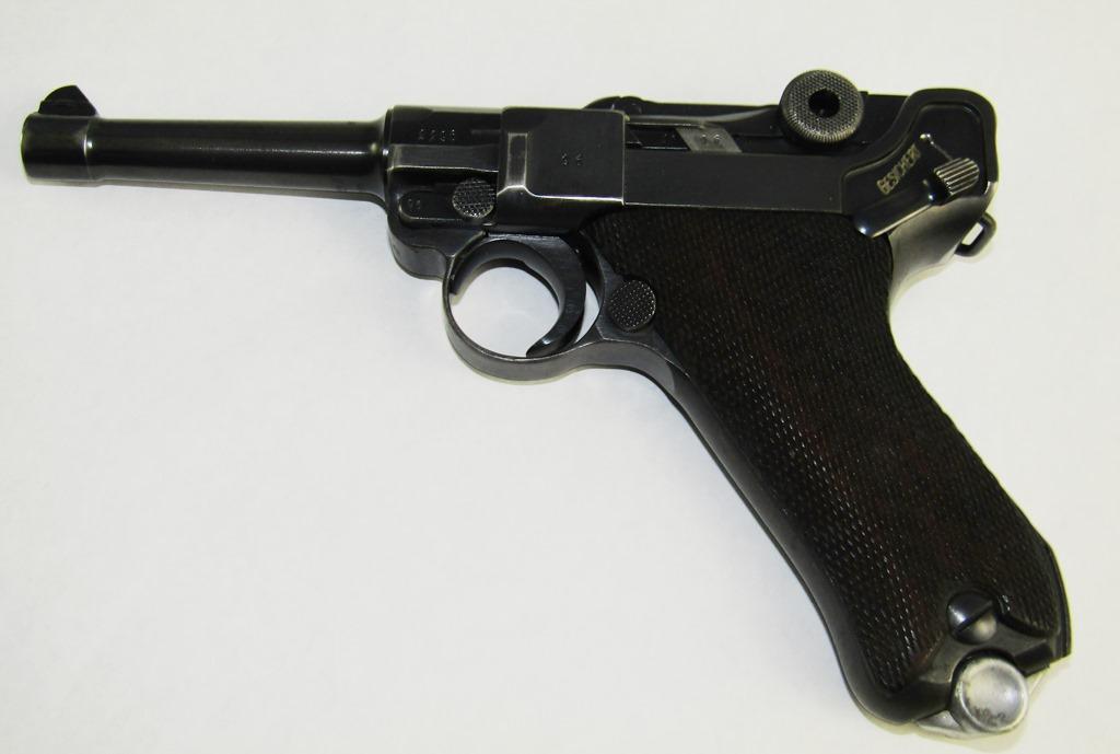 Mauser Code "42" 1940 Dated Luger 9mm Pistol-Correct Military Proofs-Stick Eagles-E/655