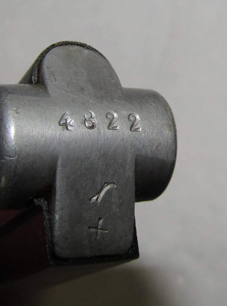 Mauser Code "byf 41" 9mm Luger Pistol. Early variation E/655 proofs. Matching Numbers