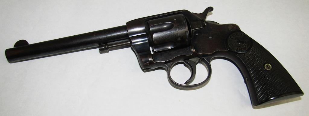 Colt Model 1892 DA. 38 Long Barrel Revolver-Commercial Model