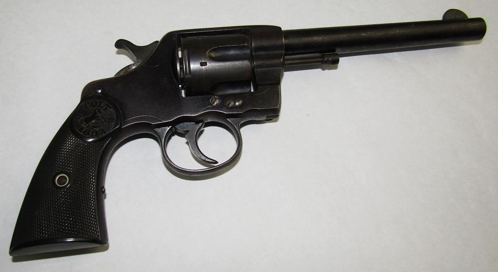 Colt Model 1892 DA. 38 Long Barrel Revolver-Commercial Model