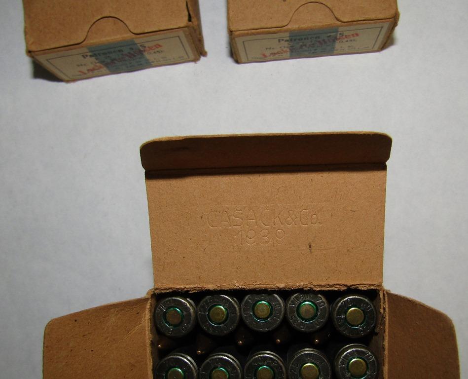 3 Boxes (45 Rounds Total Count) 1940 Dated Mauser Rifle 8mm Ammo