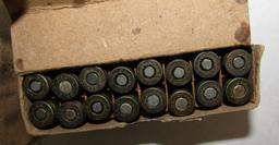 6 Boxes(96 Rounds Total) WW2 German 9mm Luger/P38 Pistol Ammo-1944 Dated "dnh"