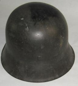 Luftwaffe Single Decal M42 Helmet W/Partial Liner/Chin Strap-"ET66"