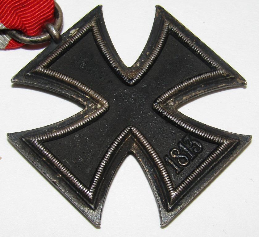 Early WW2 Schinkel Version Iron Cross 2nd Class With Tombak Center