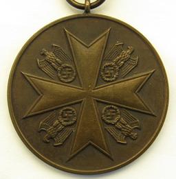 Order Of The German Eagle Merit Medal In Bronze By The Official Vienna Mint