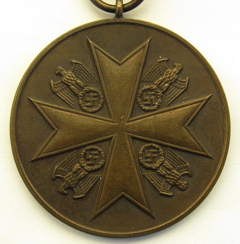 Order Of The German Eagle Merit Medal In Bronze By The Official Vienna Mint