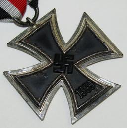 WW2 Iron Cross 2nd Class With Ribbon-"106" Maker For Bruder Schneider AG, Wien