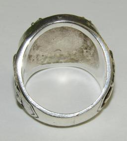 WW2 Period DJV "Deutscher Jagdschutz-Verband" Veteran's Ring