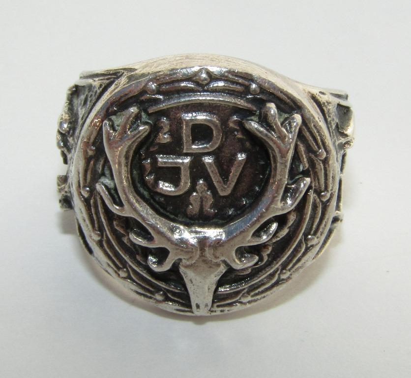 WW2 Period DJV "Deutscher Jagdschutz-Verband" Veteran's Ring
