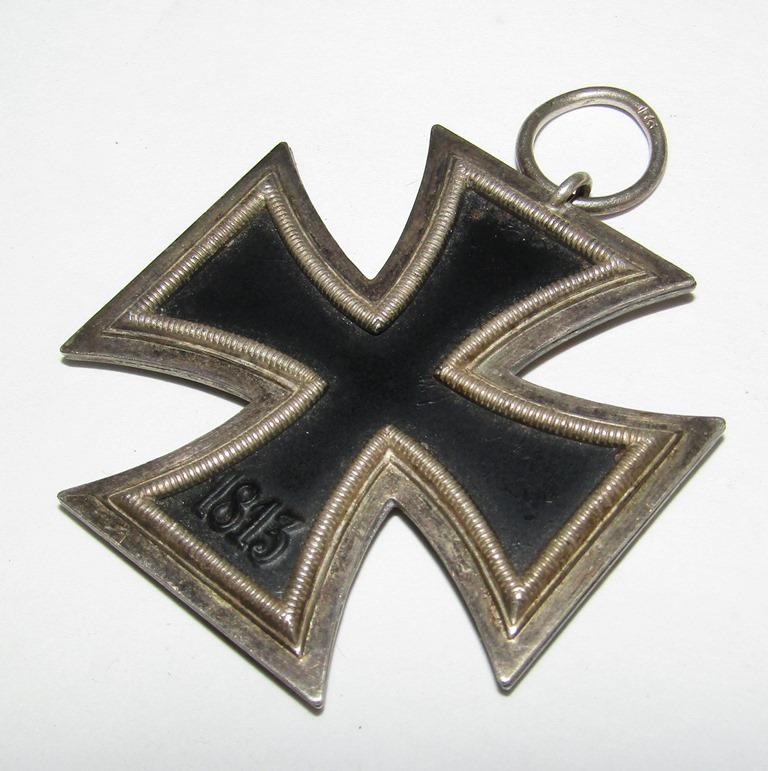 2pcs-WW2 Iron Cross 2nd Class Maker "76" Ernst L. Muller, Pforzheim-Miniature EK2