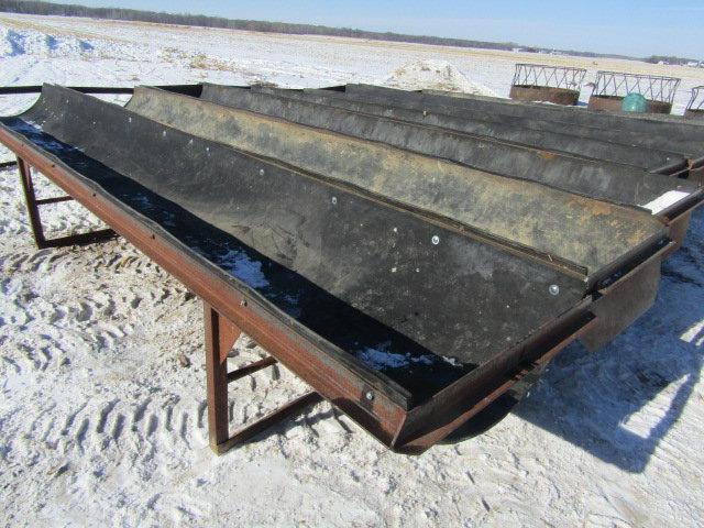 Pierz Fab 20 Ft. Steel Frame Belt Style Feed Bunks