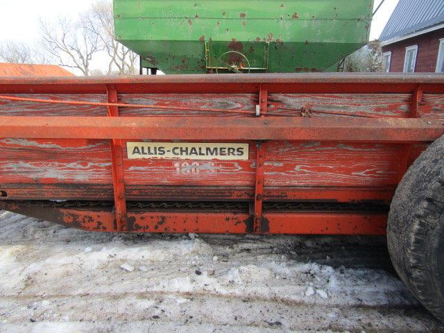 Allis Chalmers Model 180S PTO Manure Spreader, Nice Cond.