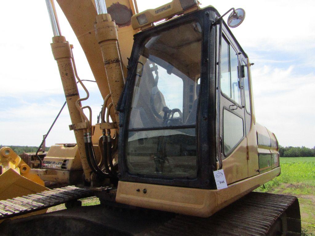 Caterpillar Model 330 BL, Track Hoe Excavator, Hydraulic Thumb, 32 Inch Pad