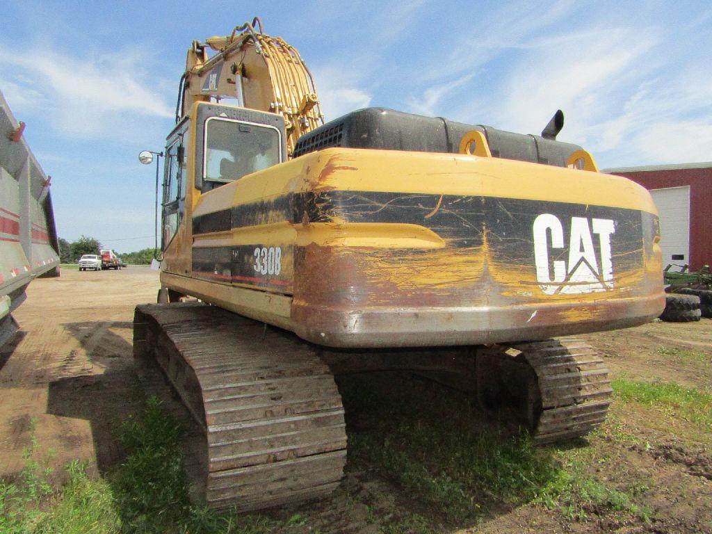 Caterpillar Model 330 BL, Track Hoe Excavator, Hydraulic Thumb, 32 Inch Pad