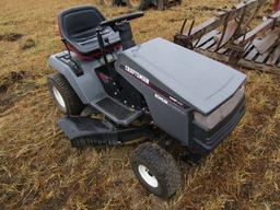 102.  Craftsman 14 H.P. Riding Lawn Tractor, 42 Inch Mower Deck, Wheel Weig