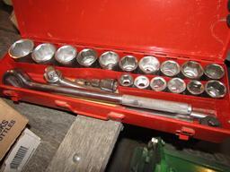 Imported ¾ Inch Socket set with Breaker & Ratchet