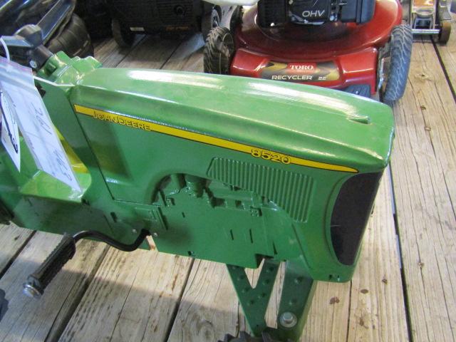 1404. 261-463. ERTL JD 8520 PEDAL TRACTOR, TAX