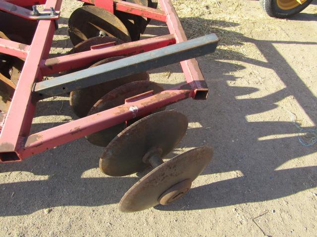1512. 400-1339. 6 FT. 3 POINT DISC, CUT AWAY FRONT BLADES, TAX / SIGN ST3
