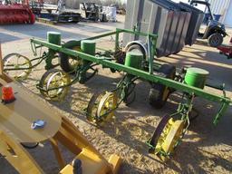 1533. 387-893. JD 4 ROW WIDE CORN PLANTER CONVERTED TO 3 POINT HITCH, TAX /