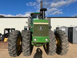 1610-A. 562-1499 John Deere 8440 4WD Tractor, Quad Range, 4 HYD, 3pt, PTO, 18.4-38 Hub Duals,