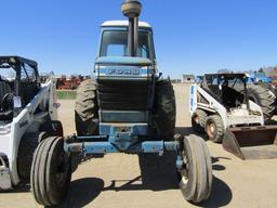 1614. 370-804. FORD 8700 DIESEL TRACTOR, CAB, DUAL POWER, DUAL HYDRAULICS,