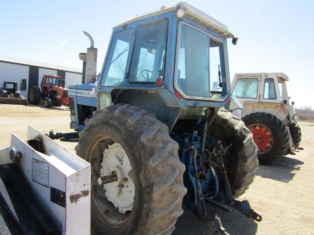 1614. 370-804. FORD 8700 DIESEL TRACTOR, CAB, DUAL POWER, DUAL HYDRAULICS,