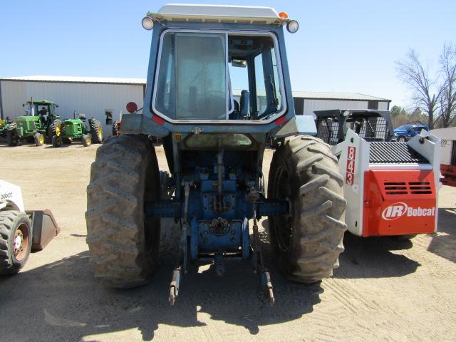 1614. 370-804. FORD 8700 DIESEL TRACTOR, CAB, DUAL POWER, DUAL HYDRAULICS,