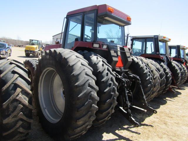 1623. 390-898, CIH MODEL 7140 MFWD DIESEL TRACTOR, 4 REVERSE POWER SHIFT, 8