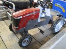 1406. 261-462. ERTL MF 8737 PEDAL TRACTOR, TAX