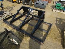 1484. 251-437, SKID LOADER 78 INCH LAND LEVELER, TAX