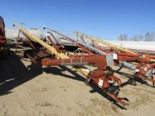 1726. 243-372. WESTFIELD 8 X 61 SWING HOPPER AUGER, TAX / SIGN ST3