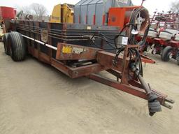 467.210-346. MEYER 400 BUSHEL MANURE SPREADER, UPPER BEATER, ENDGATE, TAX /